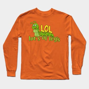 lol! lots of leg funny mashup Long Sleeve T-Shirt